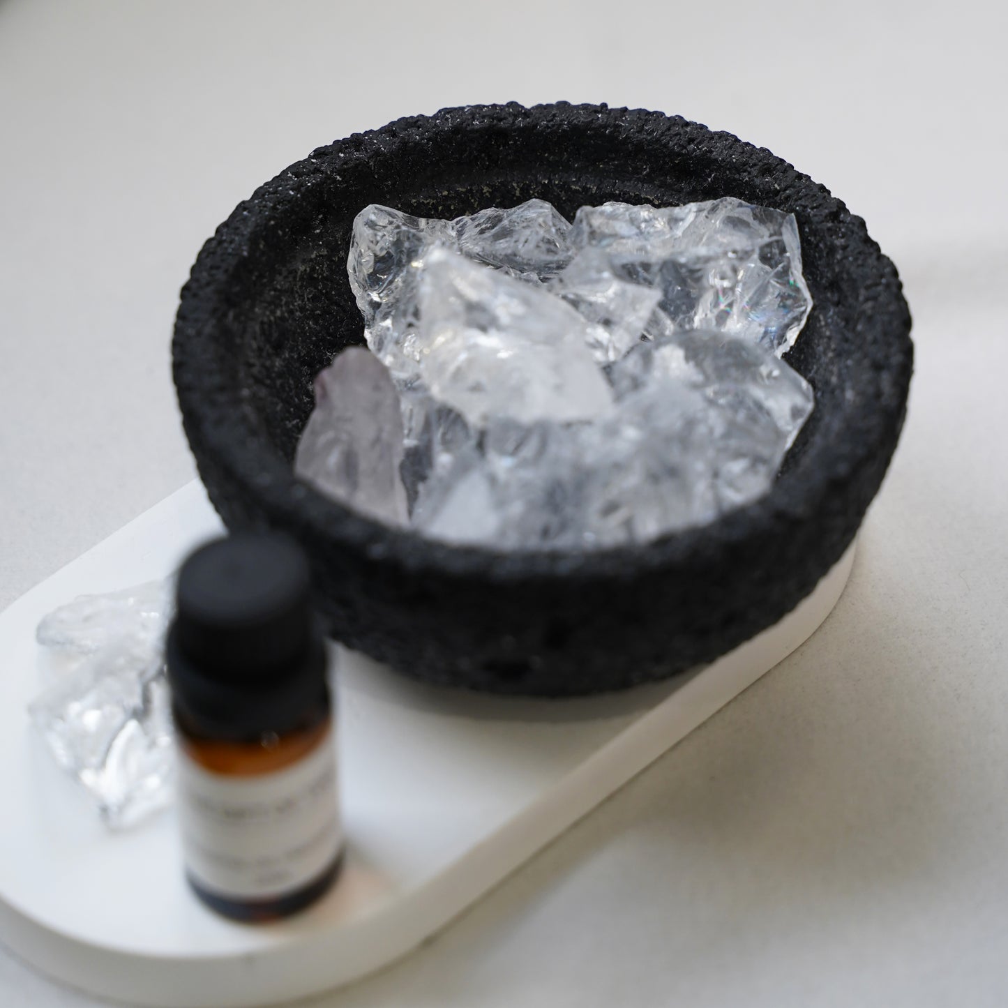 Charcoal Crater Vessel