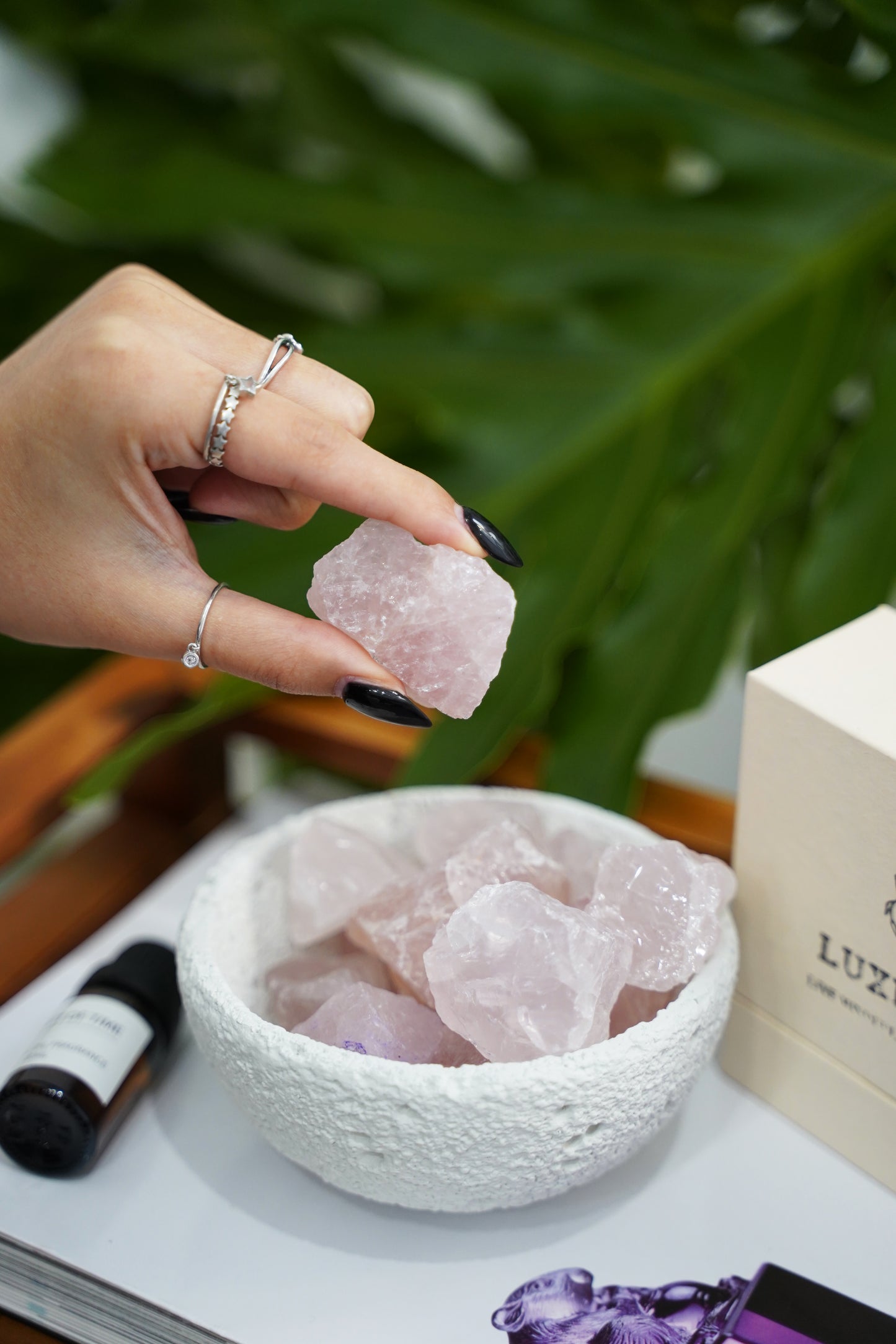 Rose Quartz Chunk