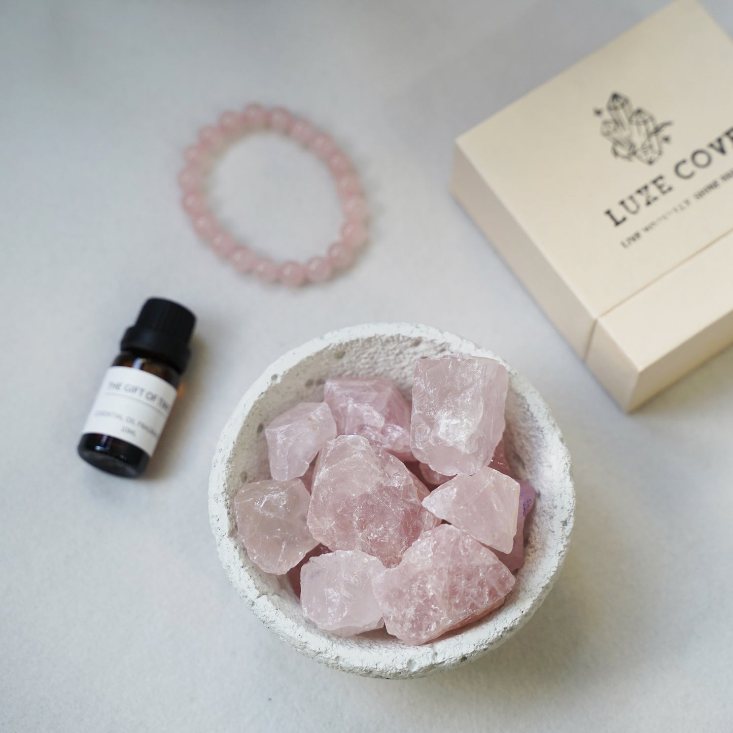 Rose Quartz Chunk