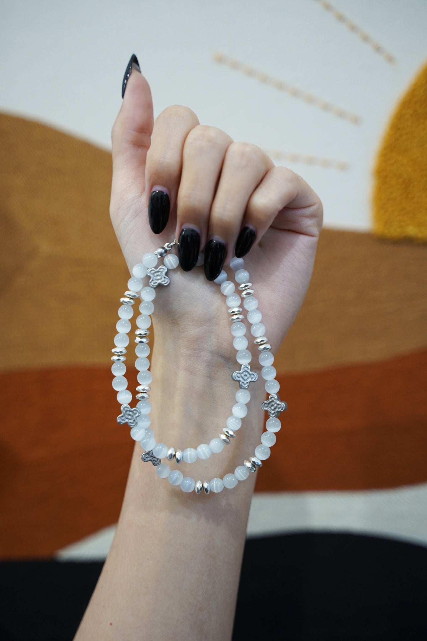 Moonstone Necklace with 925 Sterling Silver – Necklace for Women, Elegant Jewelry
